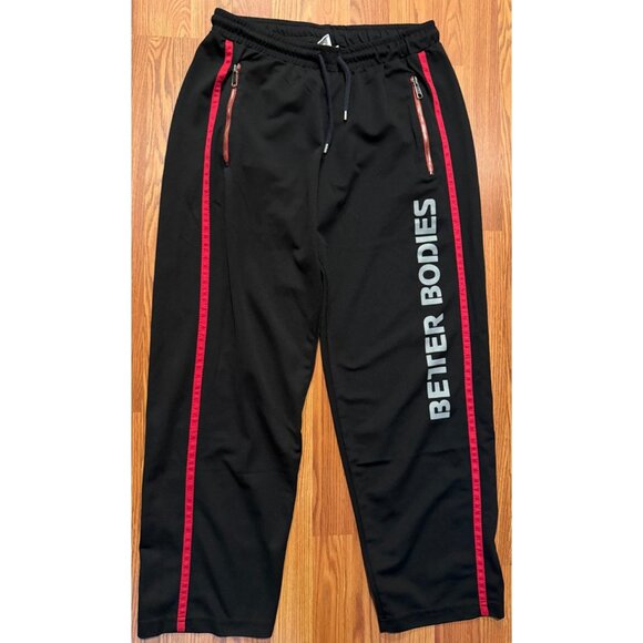 BETTER BODIES Other - Better Bodies Sweatpants Mens L 29" Track Pants Gym Spellout